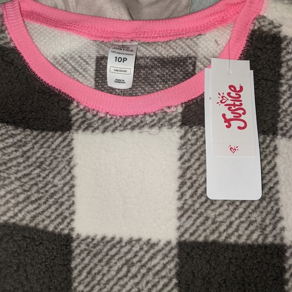 Justice pjs two piece set - Picture 3 of 4